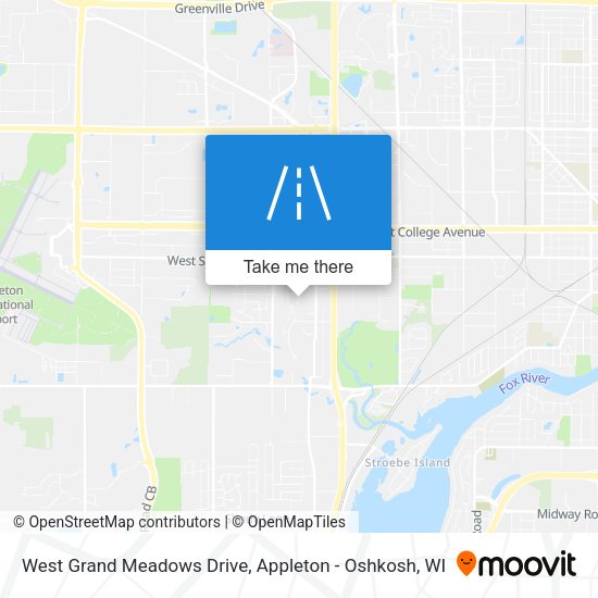 Mapa de West Grand Meadows Drive