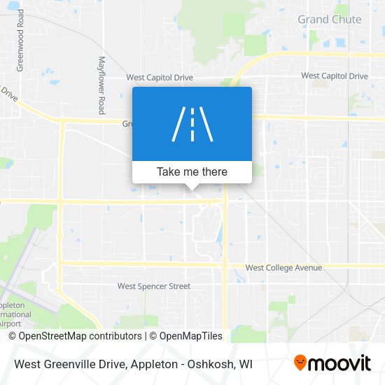 West Greenville Drive map