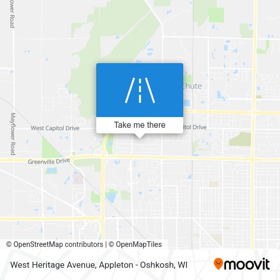 West Heritage Avenue map