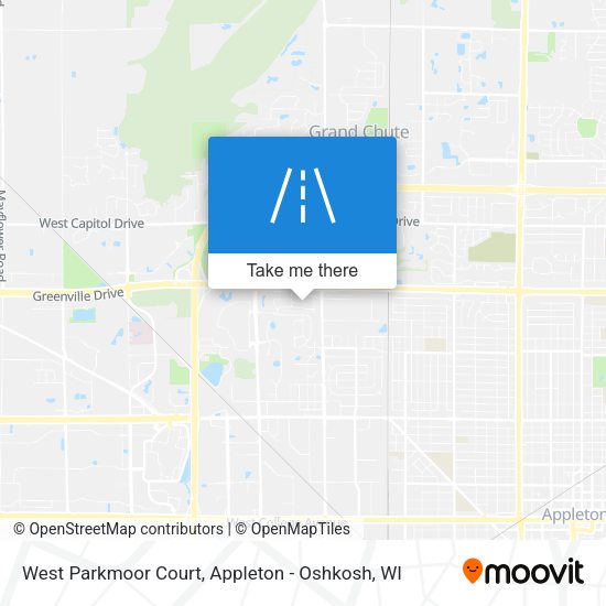 Mapa de West Parkmoor Court