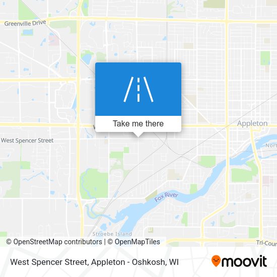 Mapa de West Spencer Street