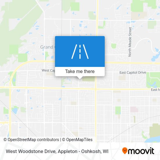 Mapa de West Woodstone Drive
