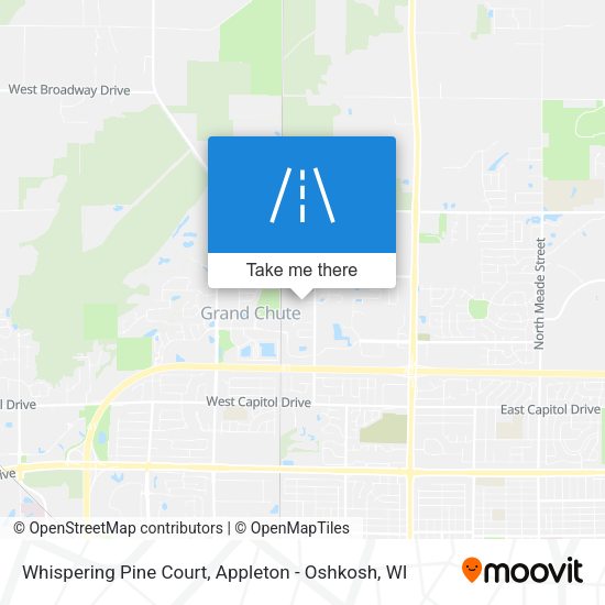 Whispering Pine Court map