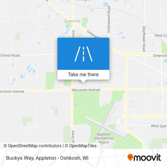 Buckys Way map