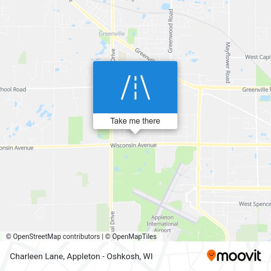 Charleen Lane map