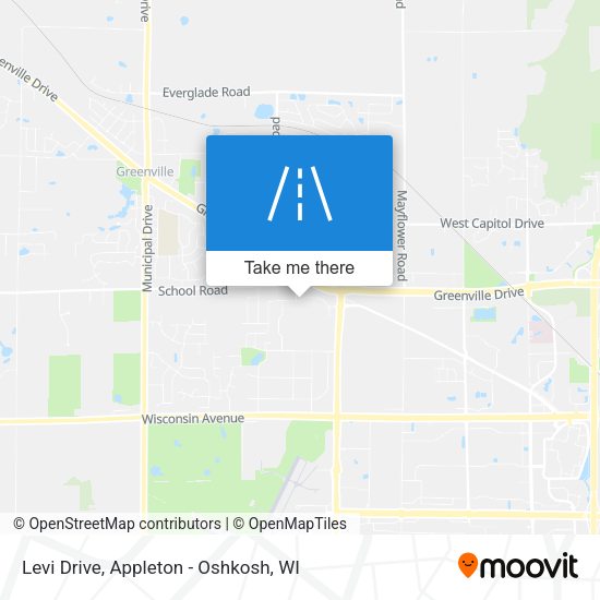 Mapa de Levi Drive