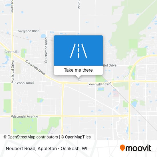 Mapa de Neubert Road