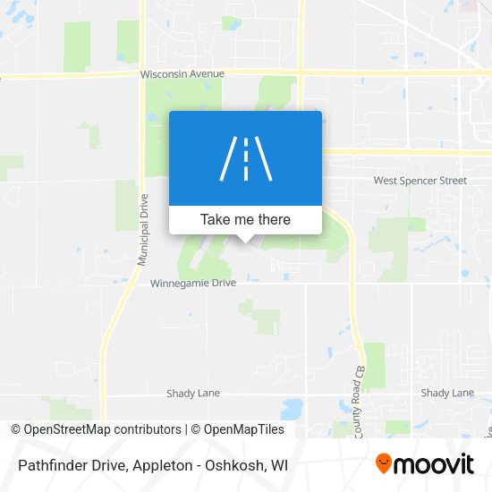 Pathfinder Drive map