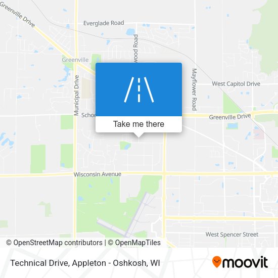 Mapa de Technical Drive