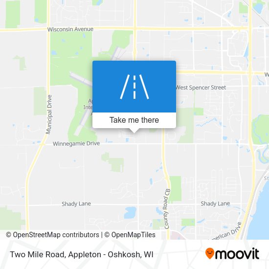 Mapa de Two Mile Road