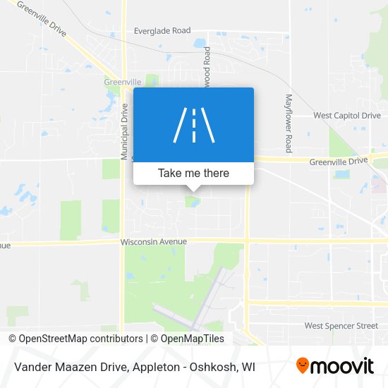 Vander Maazen Drive map