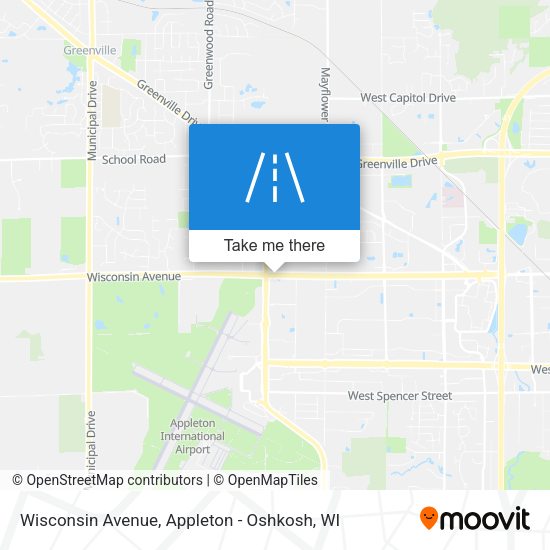 Wisconsin Avenue map