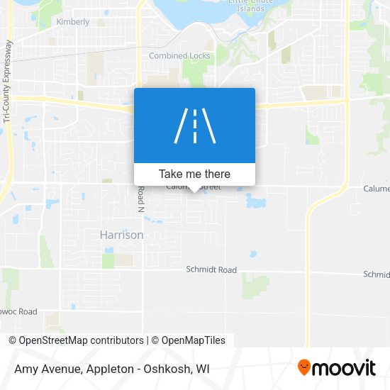Amy Avenue map