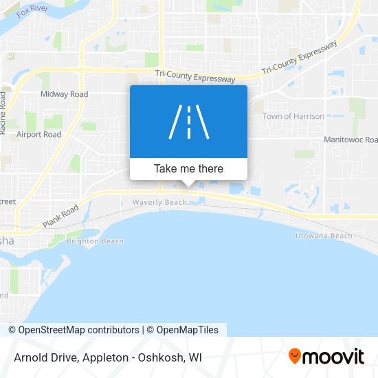 Mapa de Arnold Drive