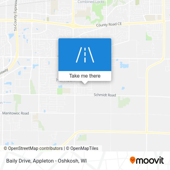 Baily Drive map
