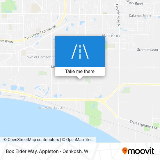 Mapa de Box Elder Way