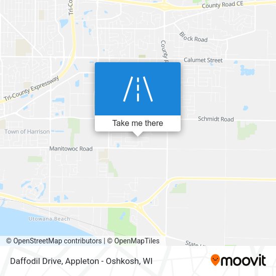 Daffodil Drive map