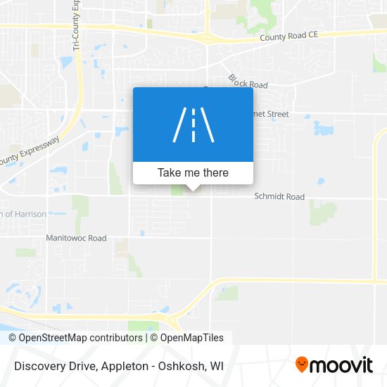 Discovery Drive map