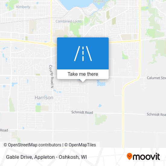 Gable Drive map