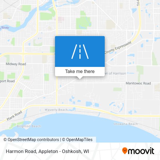 Harmon Road map
