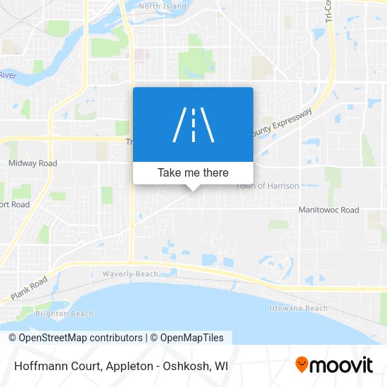 Hoffmann Court map