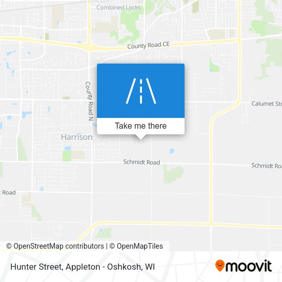 Hunter Street map