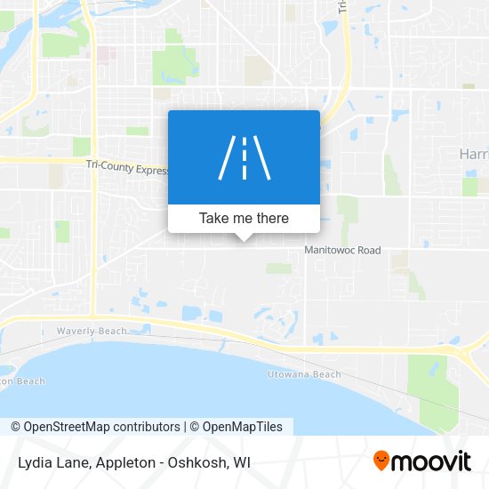 Lydia Lane map