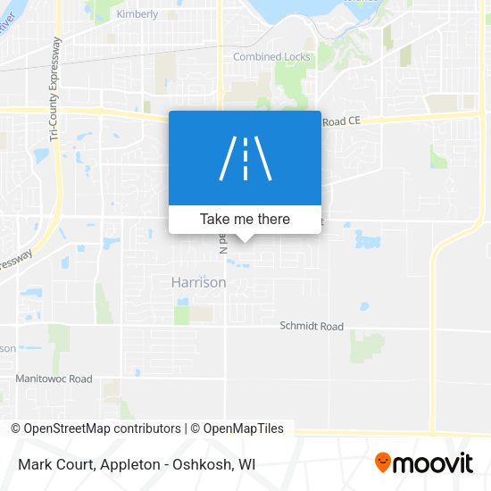 Mark Court map
