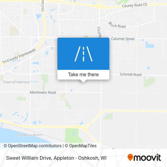 Sweet William Drive map