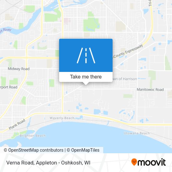 Verna Road map