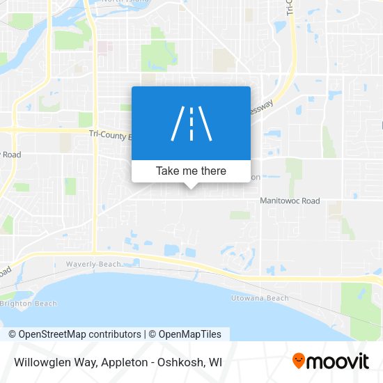 Willowglen Way map