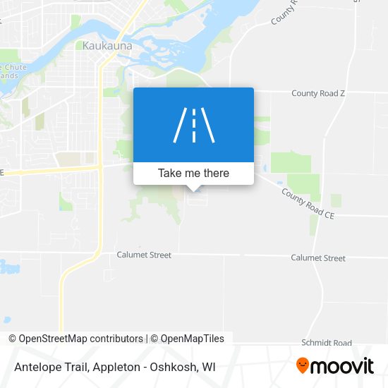 Mapa de Antelope Trail