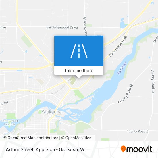 Mapa de Arthur Street