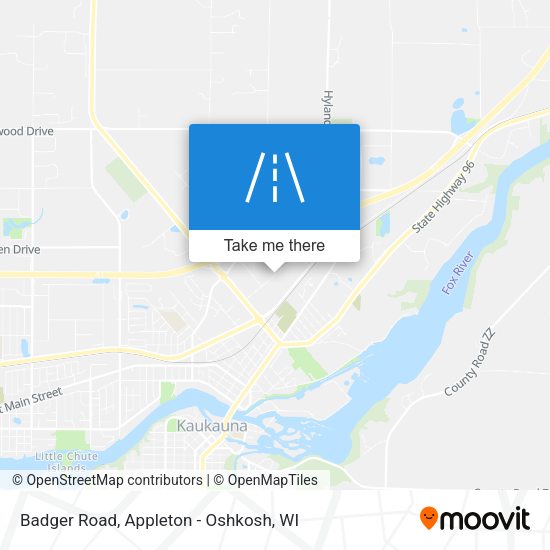 Badger Road map