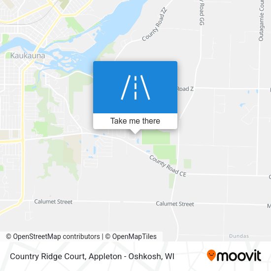 Country Ridge Court map
