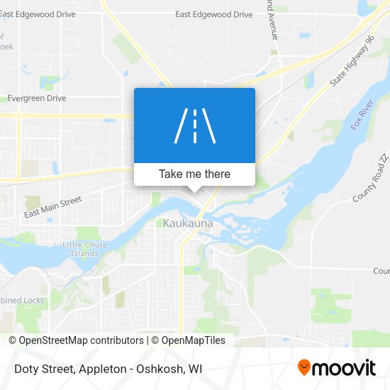 Doty Street map
