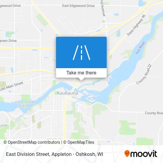Mapa de East Division Street
