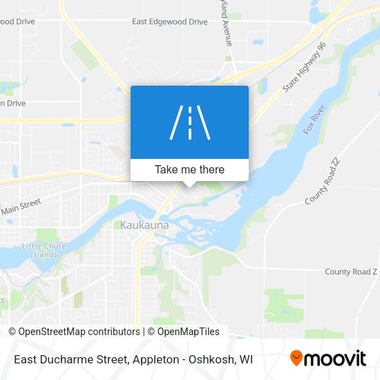 East Ducharme Street map
