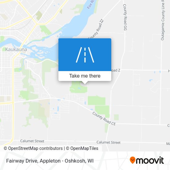 Fairway Drive map