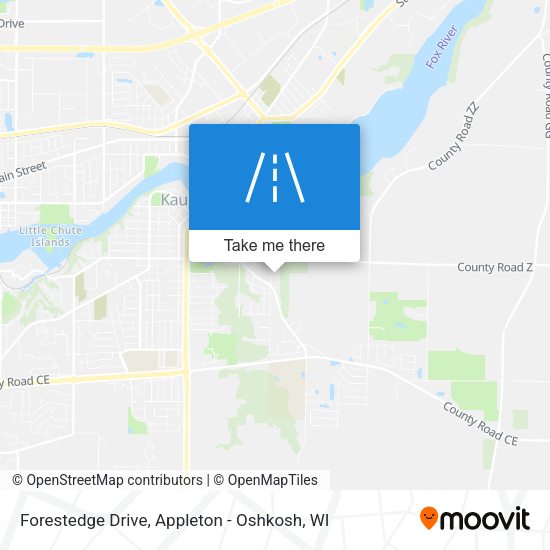 Forestedge Drive map