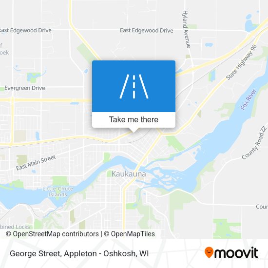 Mapa de George Street