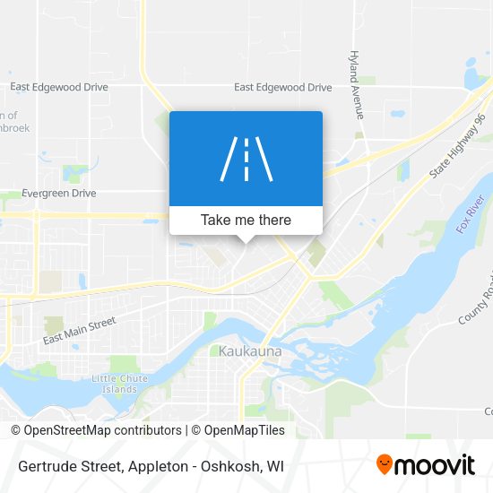 Mapa de Gertrude Street