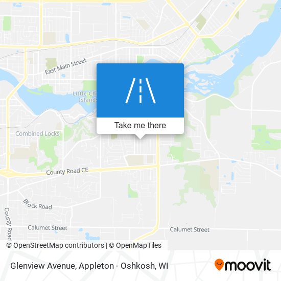 Glenview Avenue map