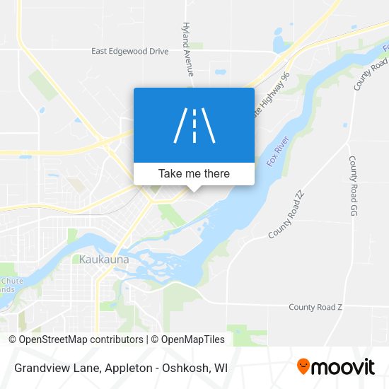 Grandview Lane map