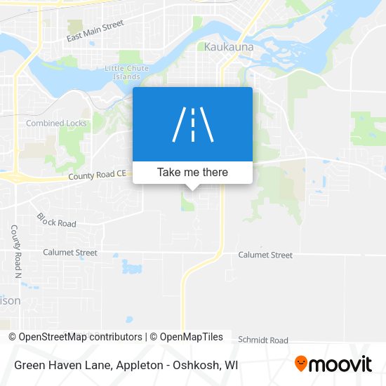 Green Haven Lane map