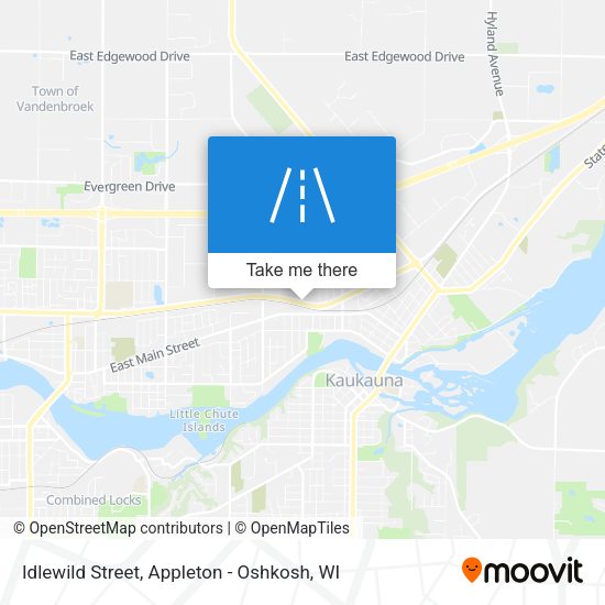 Mapa de Idlewild Street