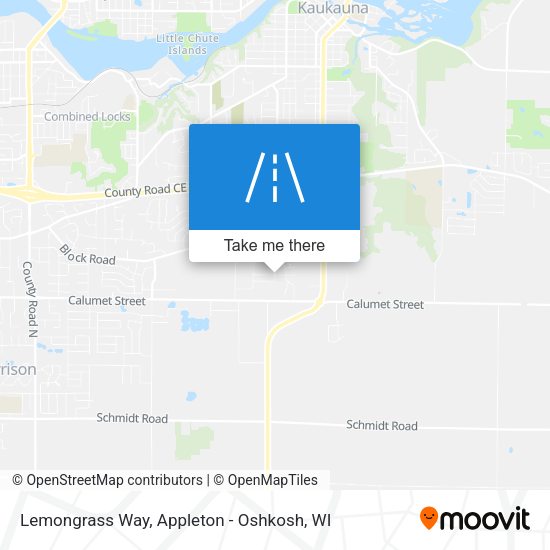 Lemongrass Way map