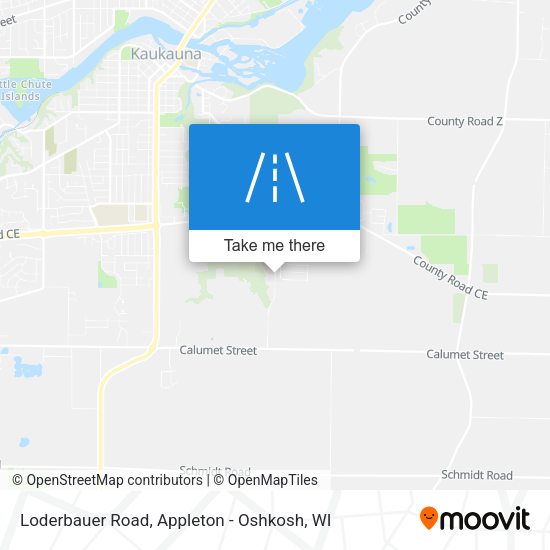 Mapa de Loderbauer Road