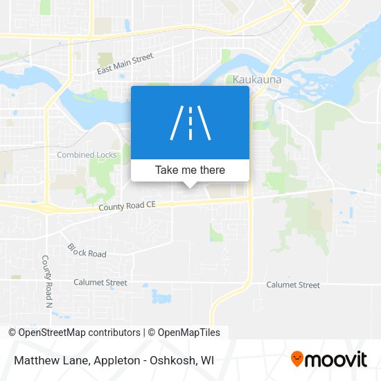 Matthew Lane map