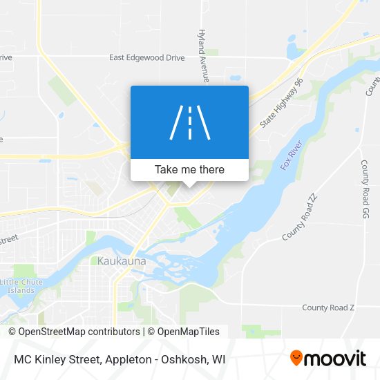 MC Kinley Street map